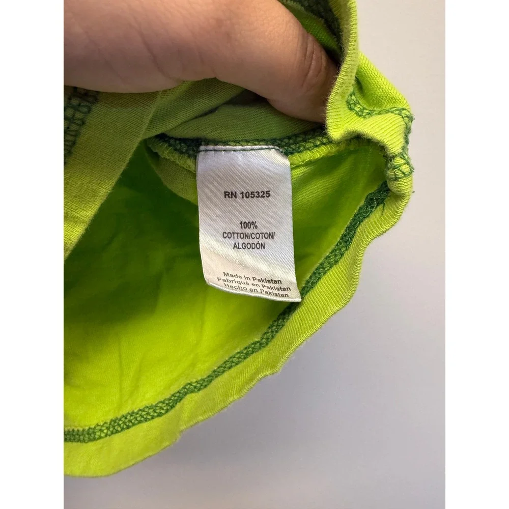 John Deere Boys Size 5 Lime Green Long Sleeve Will Trade Sister For Tractor Tee